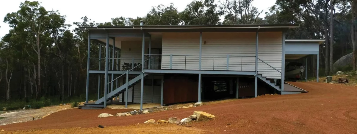 australian bush home