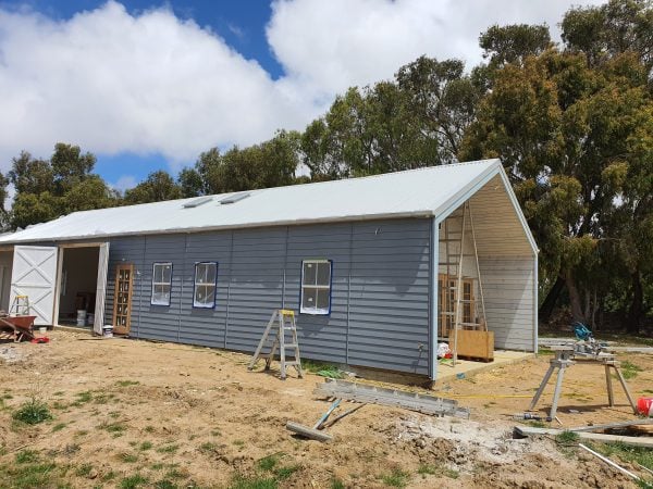 house being constructed